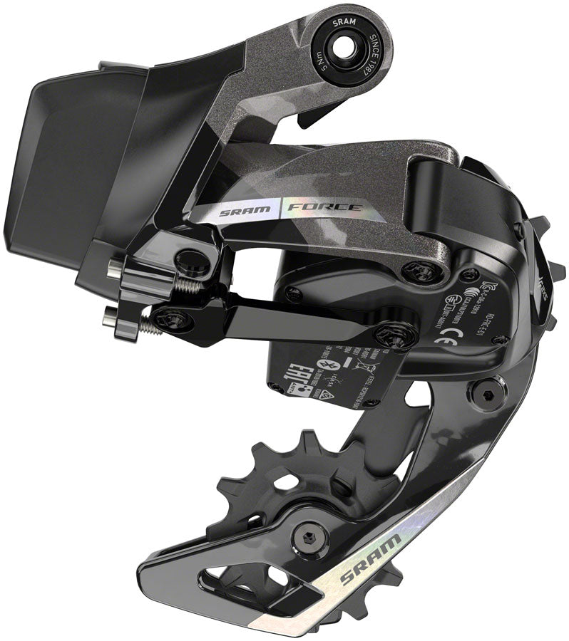 SRAM Force AXS eTap Rear Derailleur - 12-Speed, Medium Cage, 36t Max, (Battery Not Included), Iridescent Gray, D2 Low Pice