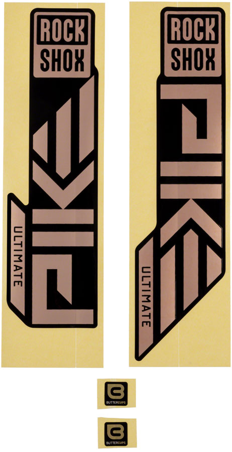 RockShox Fork Decal Kit - Pike Ultimate, 27.5/29, Matte Copper Foil For High Gloss Black (2023+) Buy Cheap Wholesale Pice