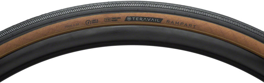 Teravail Rampart Tire - 700 x 32, Tubeless, Folding, Tan, Light and Supple, Fast Compound Cheap Discounts
