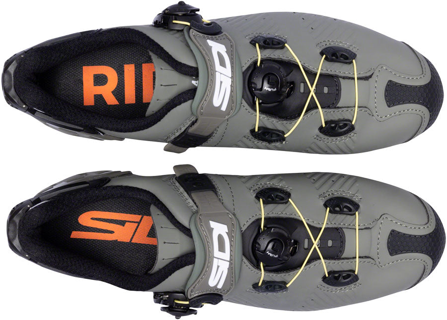 Sidi Drako 2S SRS Mountain Clipless Shoes - Men's, Military Yellow, 41