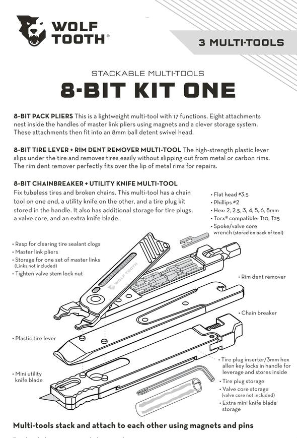 Wolf Tooth 8-Bit Kit One Discount Supply