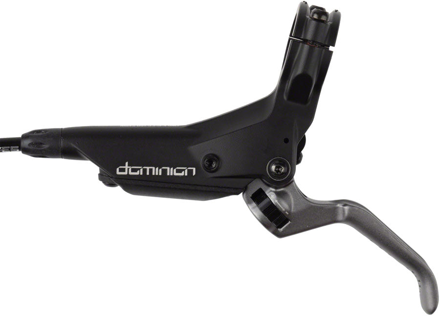 Hayes Dominion A4 Disc Brake and Lever - Rear, Hydraulic, Post Mount, Stealth Black/Gray Buy Cheap Low Cost