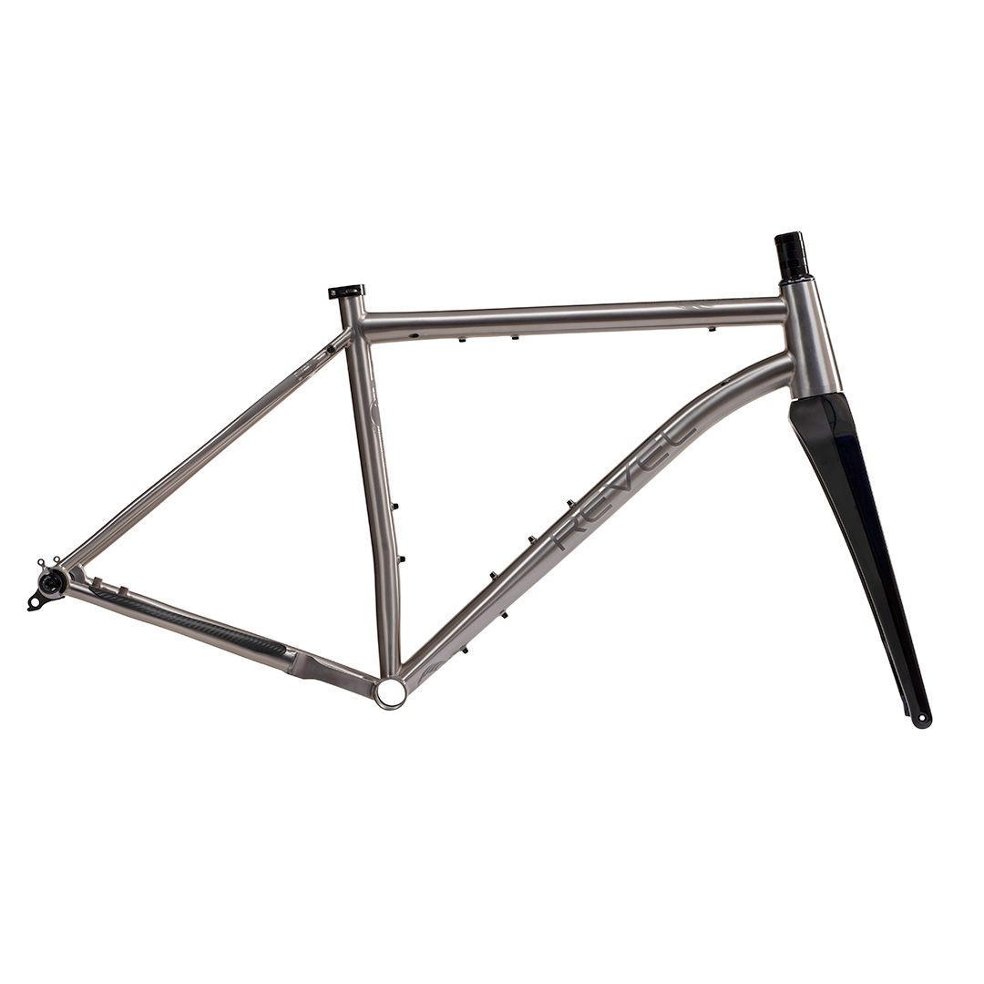 Revel R+ Frameset / Carbon Fork, Raw Titanium Wiki Cheap Pice