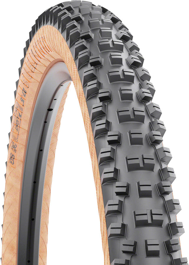 WTB Vigilante Tire - 29 x 2.3, TCS Tubeless, Folding, Black/Tan, Light/Fast Rolling, Dual DNA, SG2 Sale Affordable