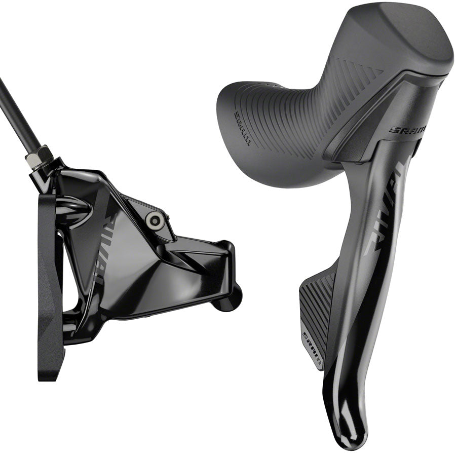 SRAM Rival eTap AXS HRD Shift/Brake Lever and Hydraulic Disc Caliper - Right/Rear, Flat Mount 20mm Offset, 1800mm Hose, Cheap Sale Cost