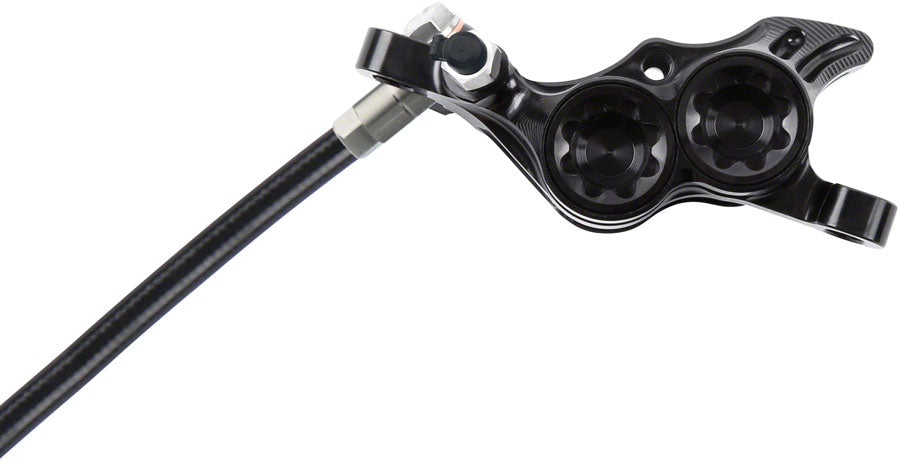 Hope Tech 4 E4 Disc Brake and Lever Set - Front, Hydraulic, Post Mount, Black Clearance Best Store To Get