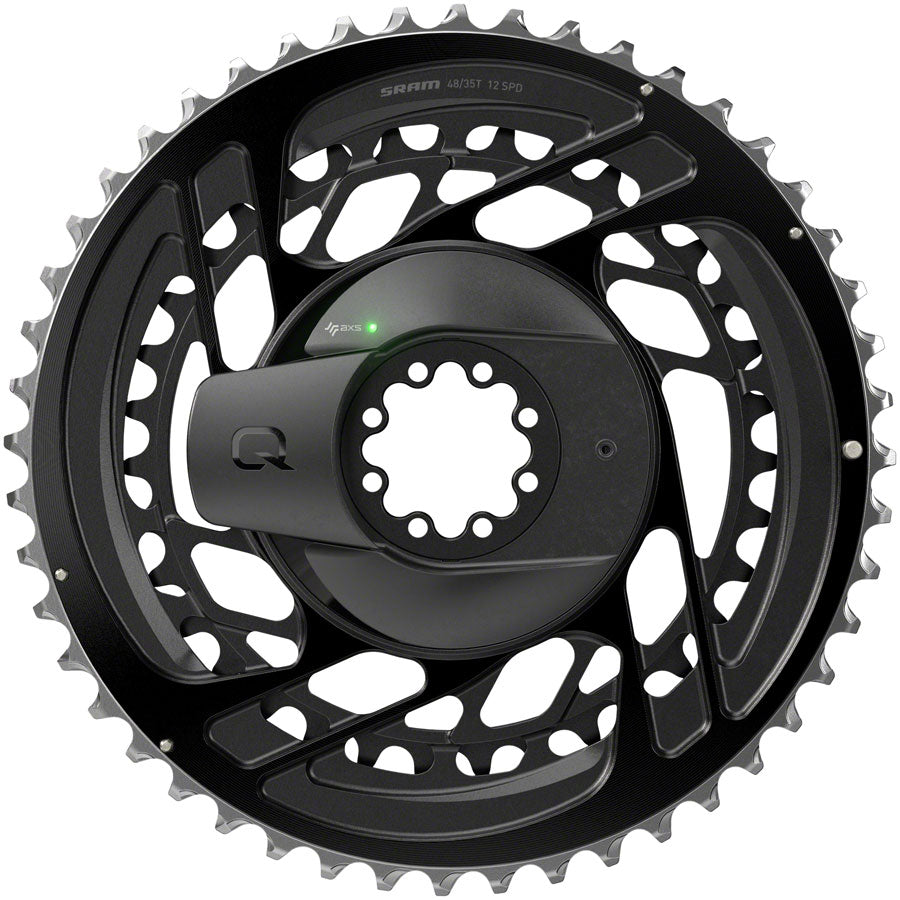 SRAM Force AXS 2x Power Meter Chainring Kit - 48/35t, 2x12-Speed, 8-Bolt, Direct Mount, Black, D2 Outlet Deals