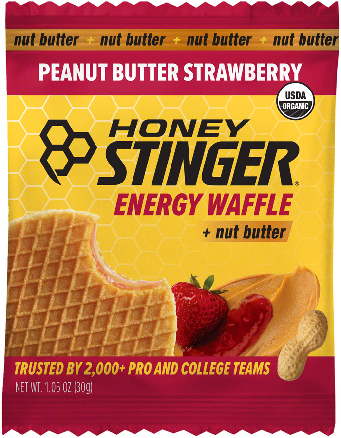 Honey Stinger Organic Waffle - Peanut Butter Strawberry, Box of 12 Best Wholesale