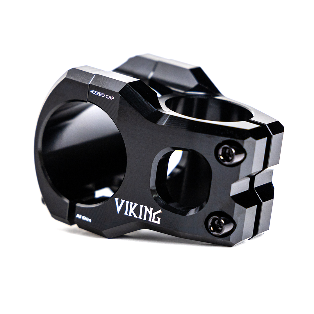 Trail One Components The Viking Stem - 35mm Clamp - Black Comfortable