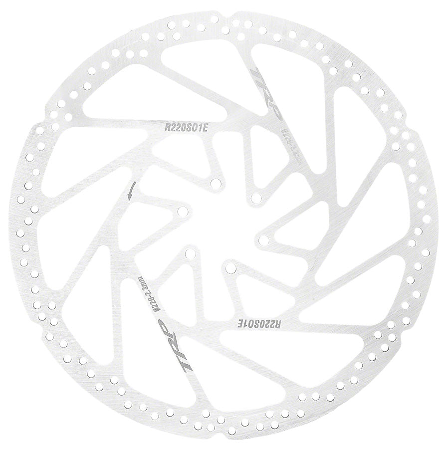TRP R1 Disc Brake Rotor - 220mm, 6-Bolt, 2.3mm, Rust Blocker Treatment, Silver Free Shipping With Paypal