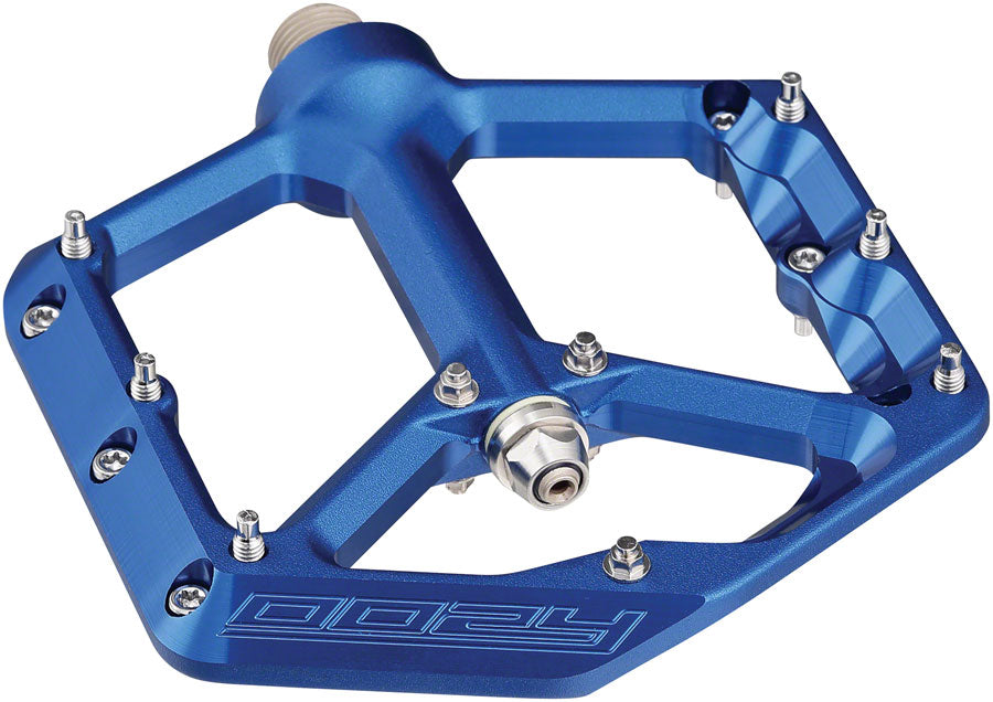 Spank Oozy Pedals - Platform, Aluminum, 9/16, Blue Cheap Sale Professional