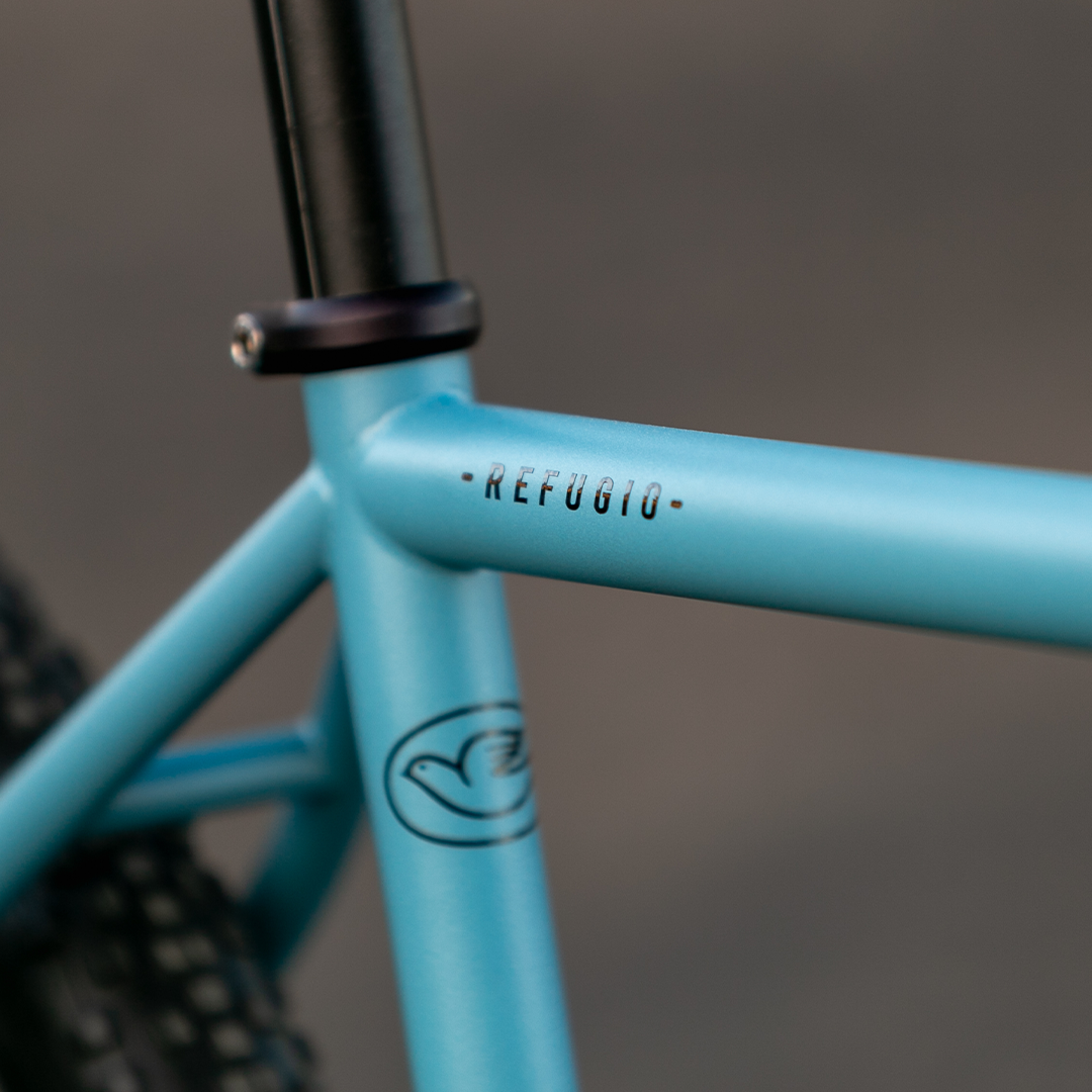 Stinner Refugio Select Frameset, Lake Blue Free Shipping Classic