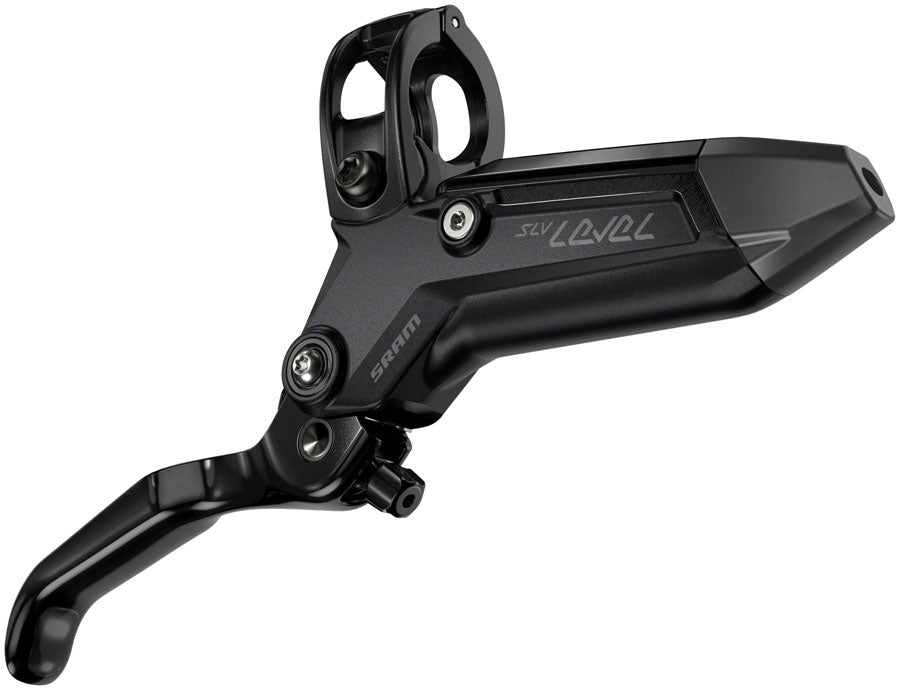 SRAM Level Silver Stealth Disc Brake and Lever - Rear, Post Mount, 2-Piston, Aluminum Lever, SS Hardware, Black, C1 Get To Buy