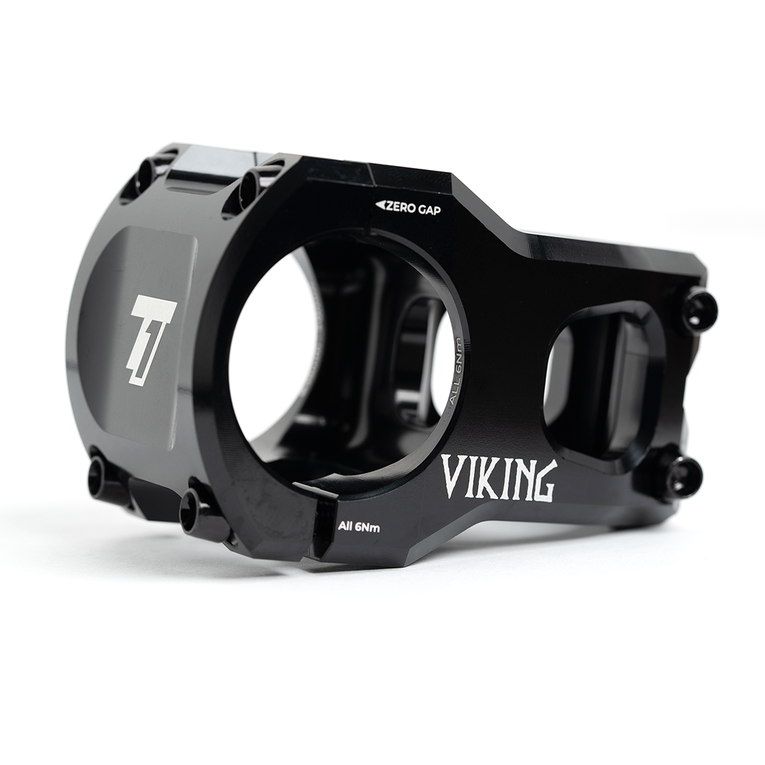 Trail One Components The Viking Stem - 35mm Clamp - Black Comfortable