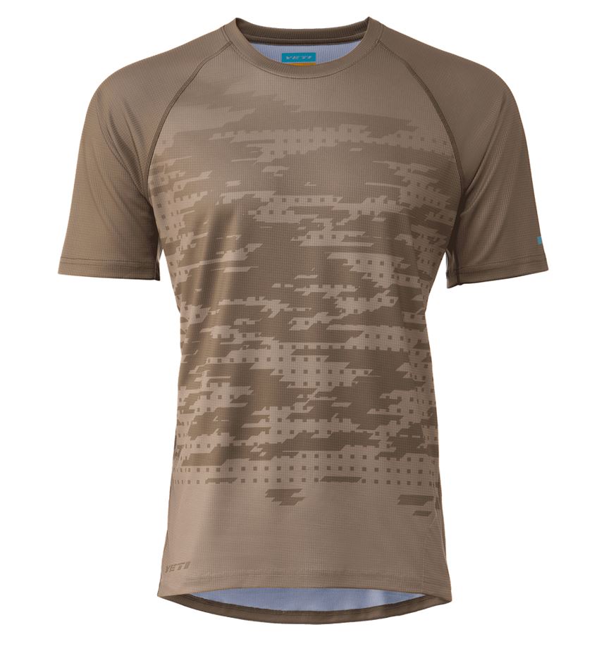 Yeti Longhorn S/S Jersey Stone Gray Halflight Men's