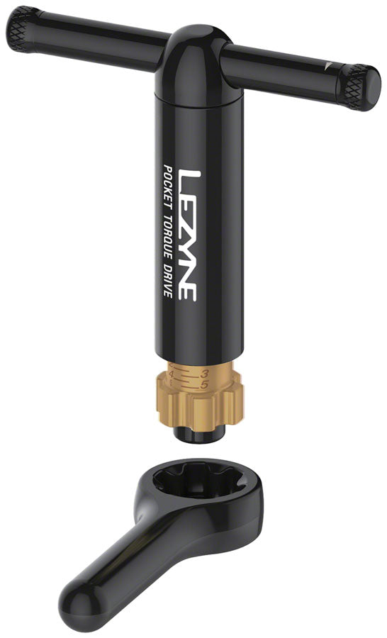 Lezyne Pocket Torque Drive Torque Wrench - 2-6 Nm, 2.5, 3, 4, 5MM, T20, AND T25 BITS, With Storage Case, Black Cheapest Pice Cheap Online