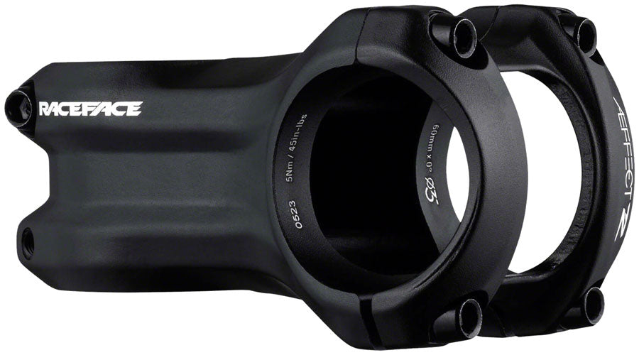 RaceFace Aeffect R Stem - 60mm, 35 mm Clamp, +/-0, 1 1/8, Aluminum, Black Cheap 2025 Newest