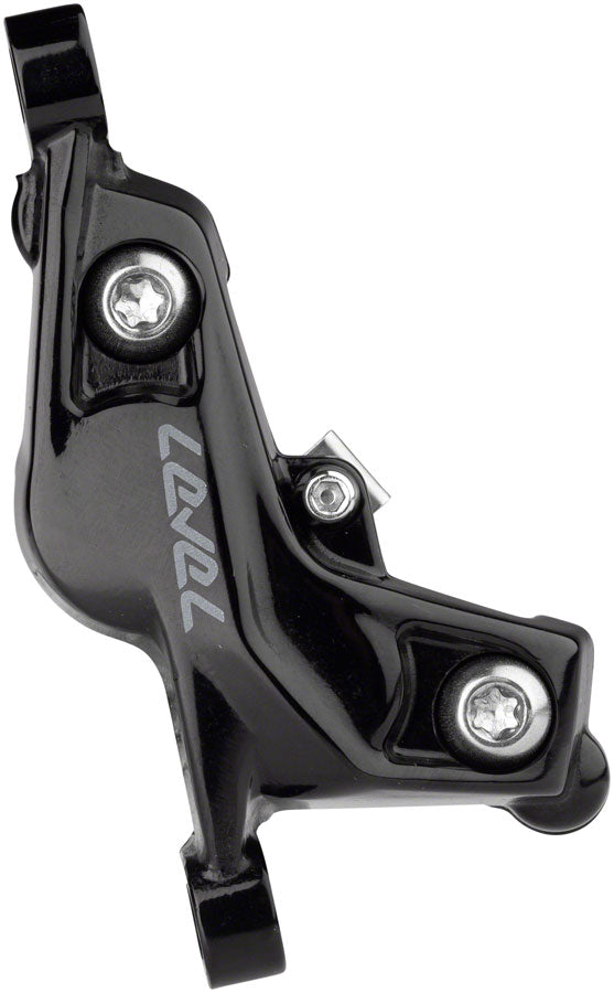 SRAM Level Silver Stealth Disc Brake Caliper Assembly - Front/Rear, Post Mount, 4-Piston, Black, C1 With Paypal Cheap Pice