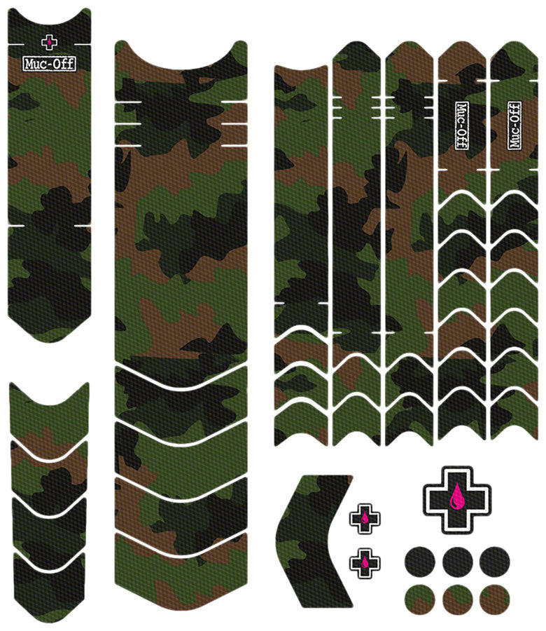 Muc-Off E-MTB Frame Protection Kit - 45-Piece Kit, Camo 2025 New