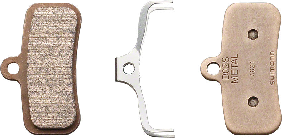 Shimano D02S-MX Disc Brake Pad and Spring - Metal Compound, Stainless Steel Back Plate, One Pair Discount Fashion Style