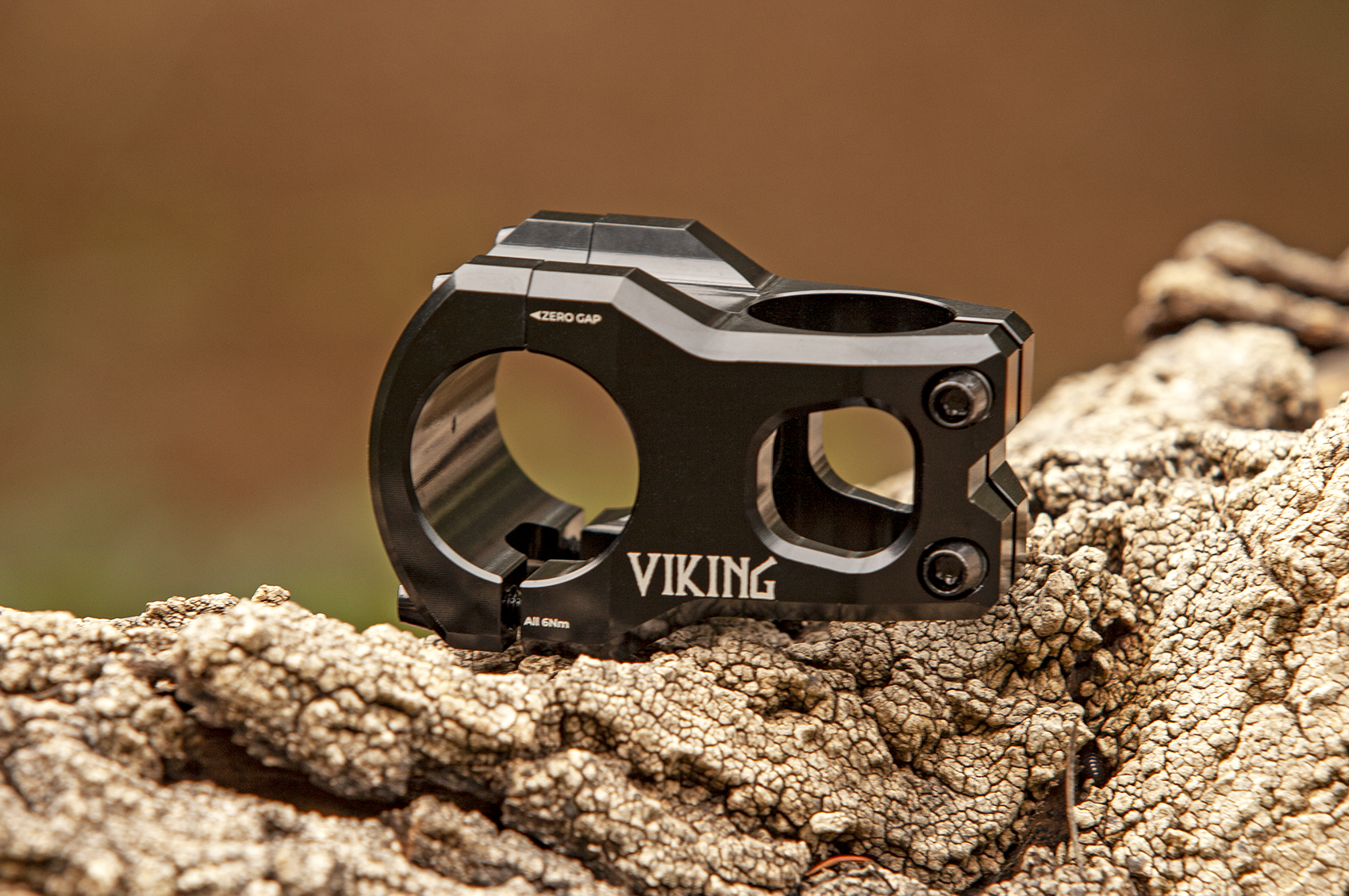 Trail One Components The Viking Stem - 35mm Clamp - Black Comfortable