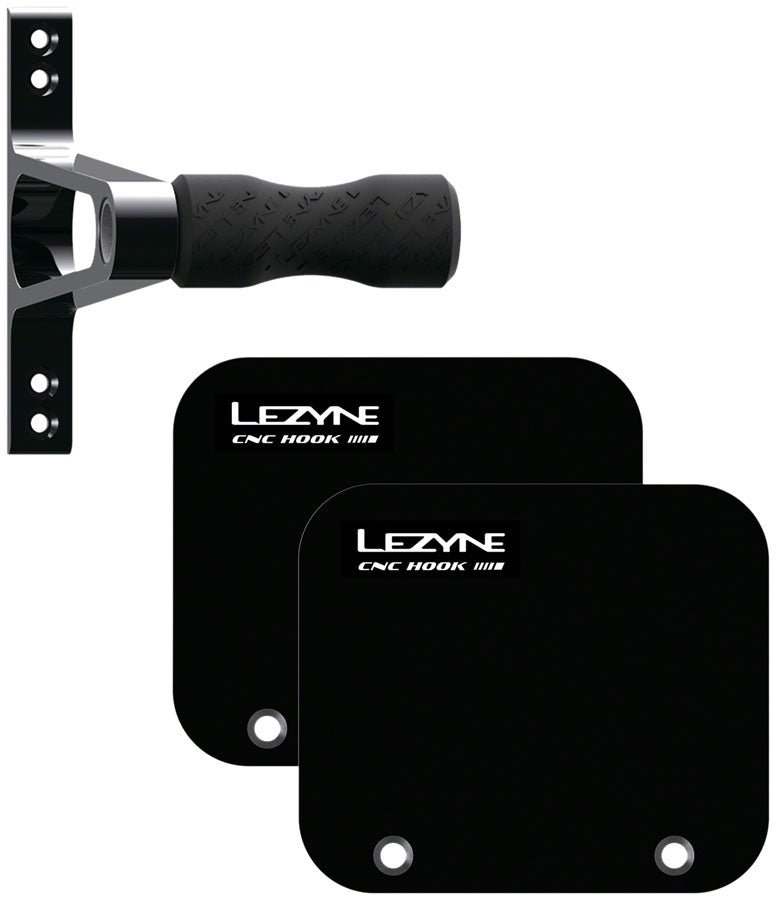 Lezyne CNC Wheel Bike Storage Hook - Alloy, Black Footlocker Pictures Cheap Online