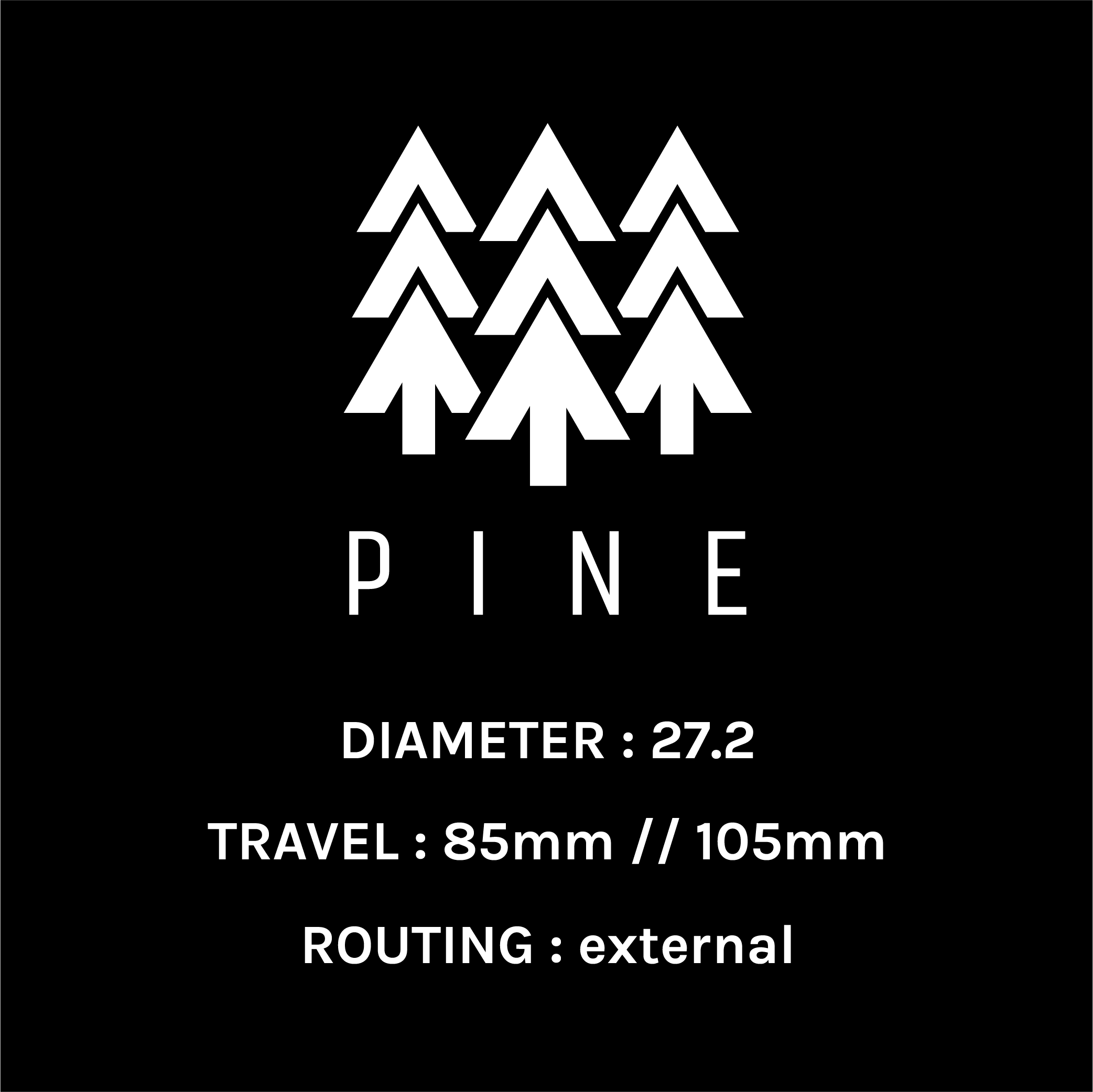 PNW Pine External Route Dropper Post, 90mm travel, 27.2mm No Lever Discount Footlocker Pictures