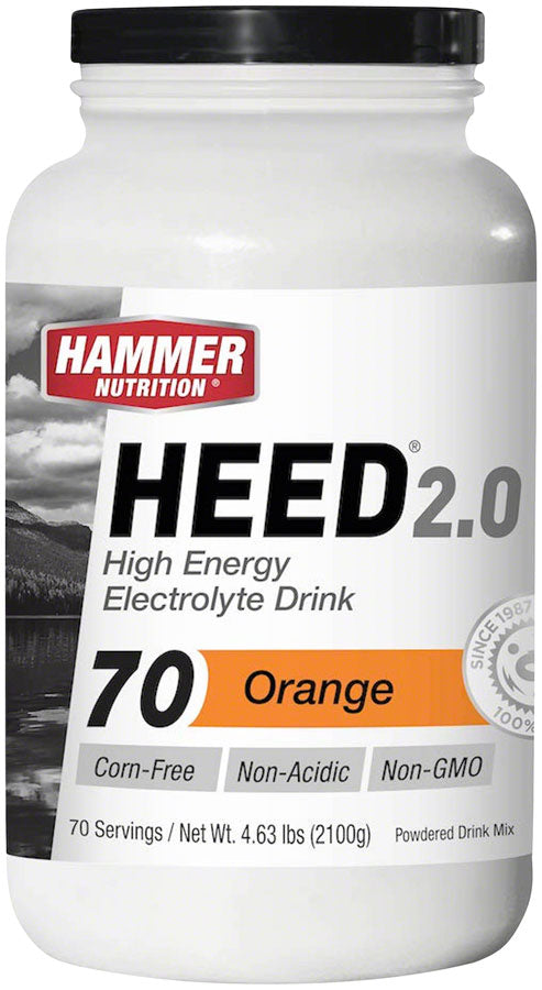 Hammer Nutrition HEED 2.0 High Energy Electrolyte Drink - Orange, 70 Serving Canister Buy Cheap Get Authentic