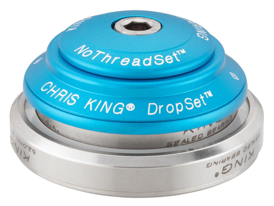 Chris King DropSet 3 Headset - 1-1/8 - 1.5, 41/52mm, 36 Deg, Matte Turquoise Footlocker Online