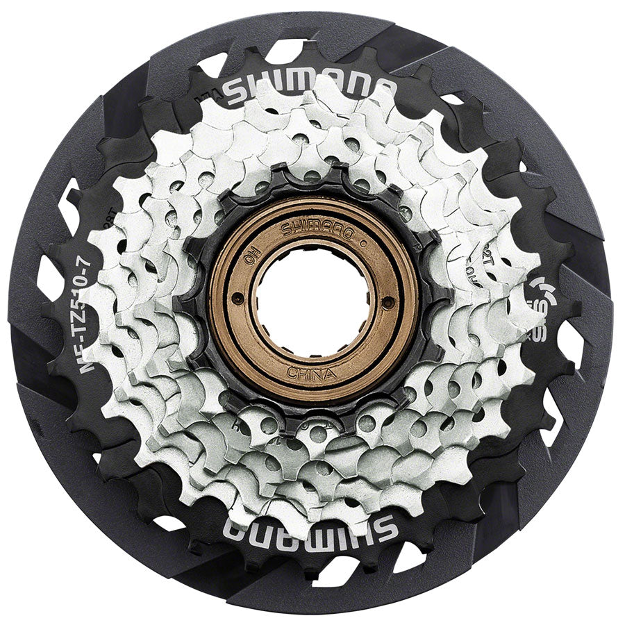 Shimano MF-TZ510-7-CP Multi-Speed Freewheel - 7-Speed, 14-28t Marketable