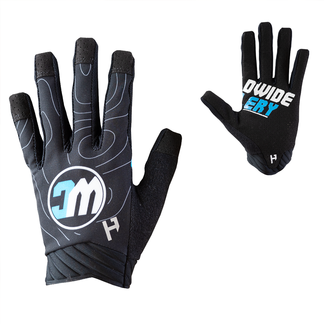 Worldwide Cyclery x HandUp Pro Performance Glove, Full Finger, Large Free Shipping Popular