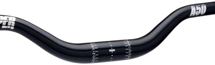 ProTaper A50 Handlebar - 810mm, 50mm Rise, 31.8mm, Aluminum, Polish Black Sale Ebay