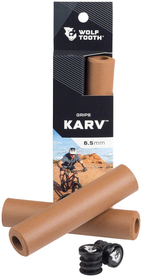 Wolf Tooth Karv Grips - Brown Discount Shop For