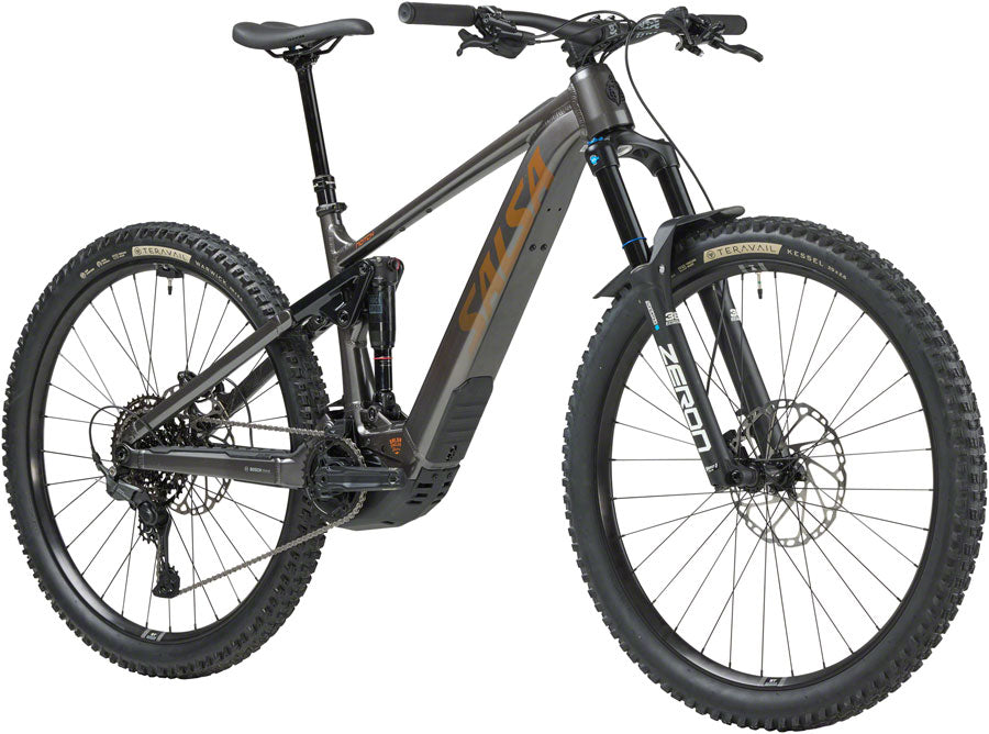 Salsa Notch Cues 10 Ebike - 29, Aluminum, Charcoal Black, Large Clearance Pick A Best