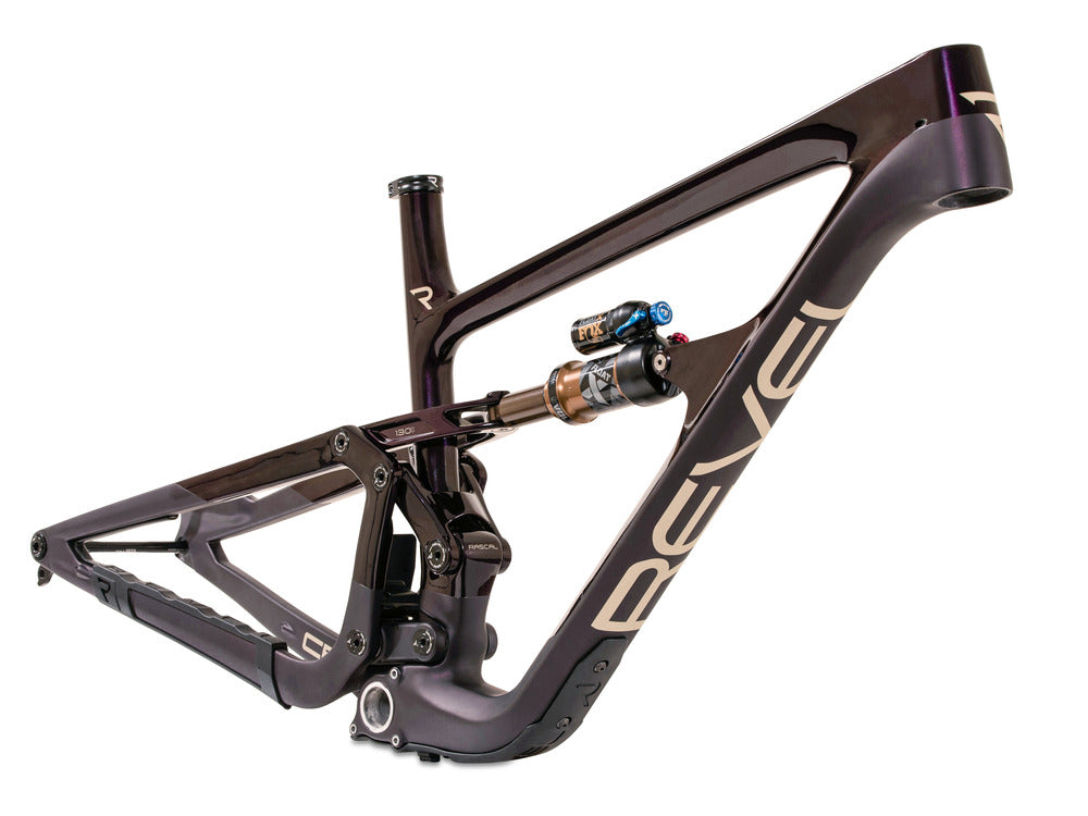 Revel Rascal V2 Frame Only w/ Fox, Pinot Gnar Purple Free Shipping Get To Buy