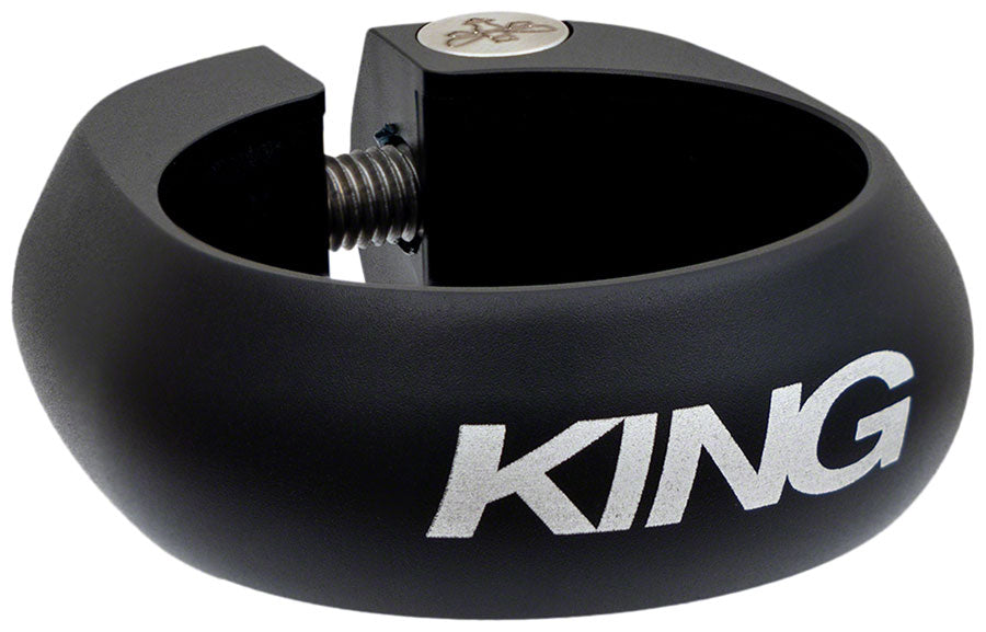 Chris King Seatpost Clamp - 34.9mm, Bolt-On, Matte Black Cheap Best Seller