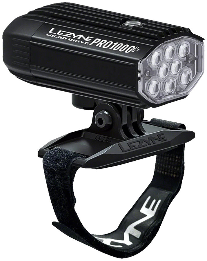 Lezyne Helmet Micro Drive Pro 1000+ Helmet Mount Headlight - Black New Online