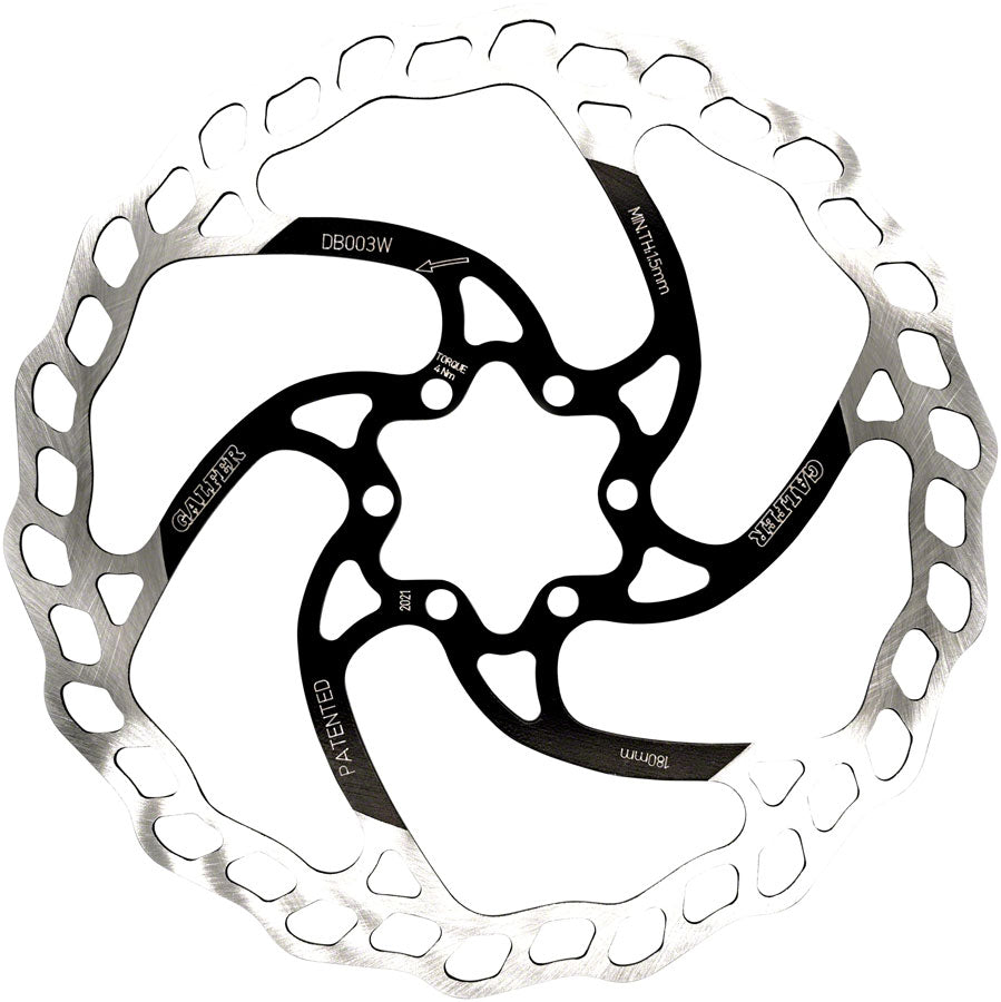 Galfer MTB Disc Brake Rotor - 180mm, 6-Bolt, 1.8mm The Cheapest For Sale