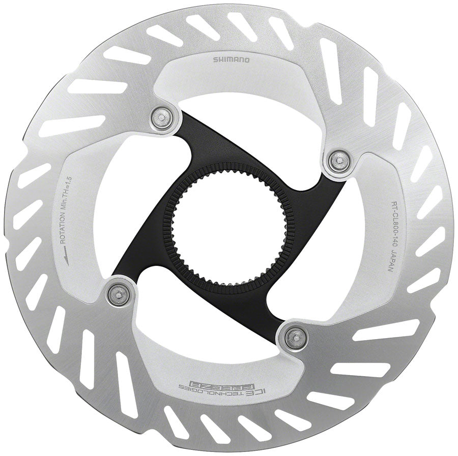 Shimano GRX RT-CL800 S Disc Brake Rotor with Lockring - 140mm, CenterLock, Silver Buy Cheap Best Wholesale