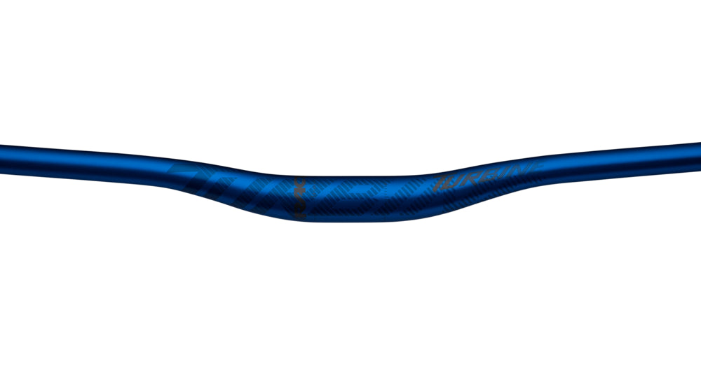 RaceFace Turbine 35 Alloy Riser Handlebar: 35 x 780mm 20mm Rise Blue Cheap Supply