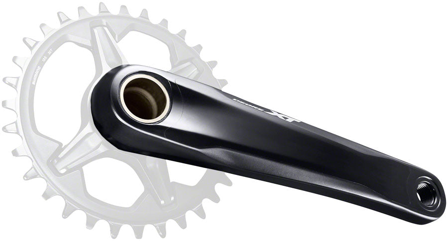 Shimano DEORE XT FC-M8130-1 Crankset - 165mm, 12-Speed, Direct Mount, Hollowtech II Spindle Interface, Black Geniue Stockist Cheap Pice