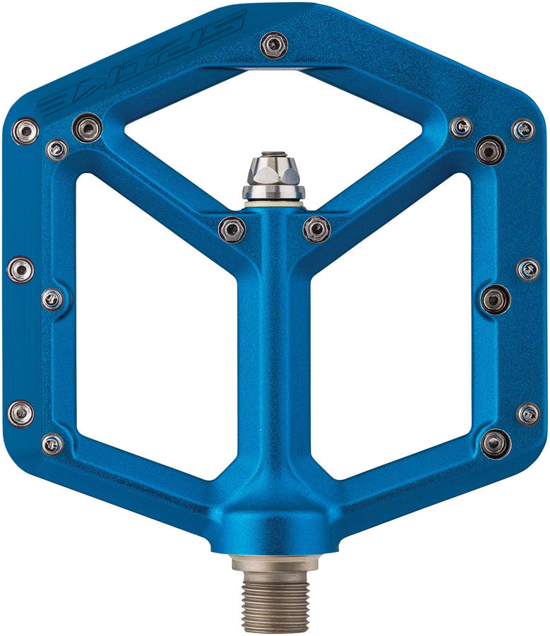 Spank Spike Pedals - Platform, Aluminum, 9/16, Blue Buy Cheap Best Place