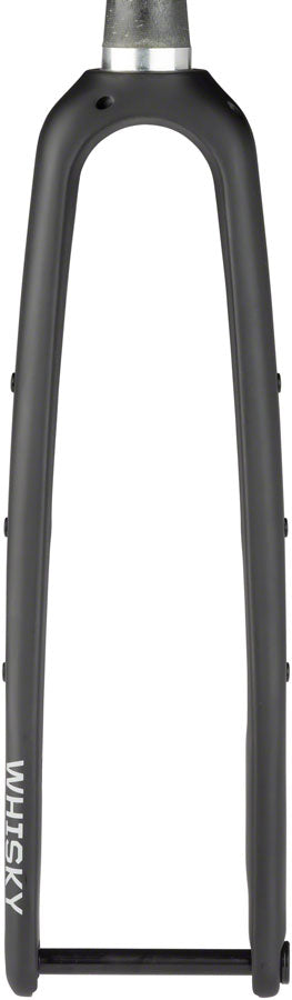 WHISKY No.9 CXLR Fork - 12mm Thru-Axle, 1.5 Tapered Carbon Steerer, Flat Mount Disc, Matte Black Clearance High Quality