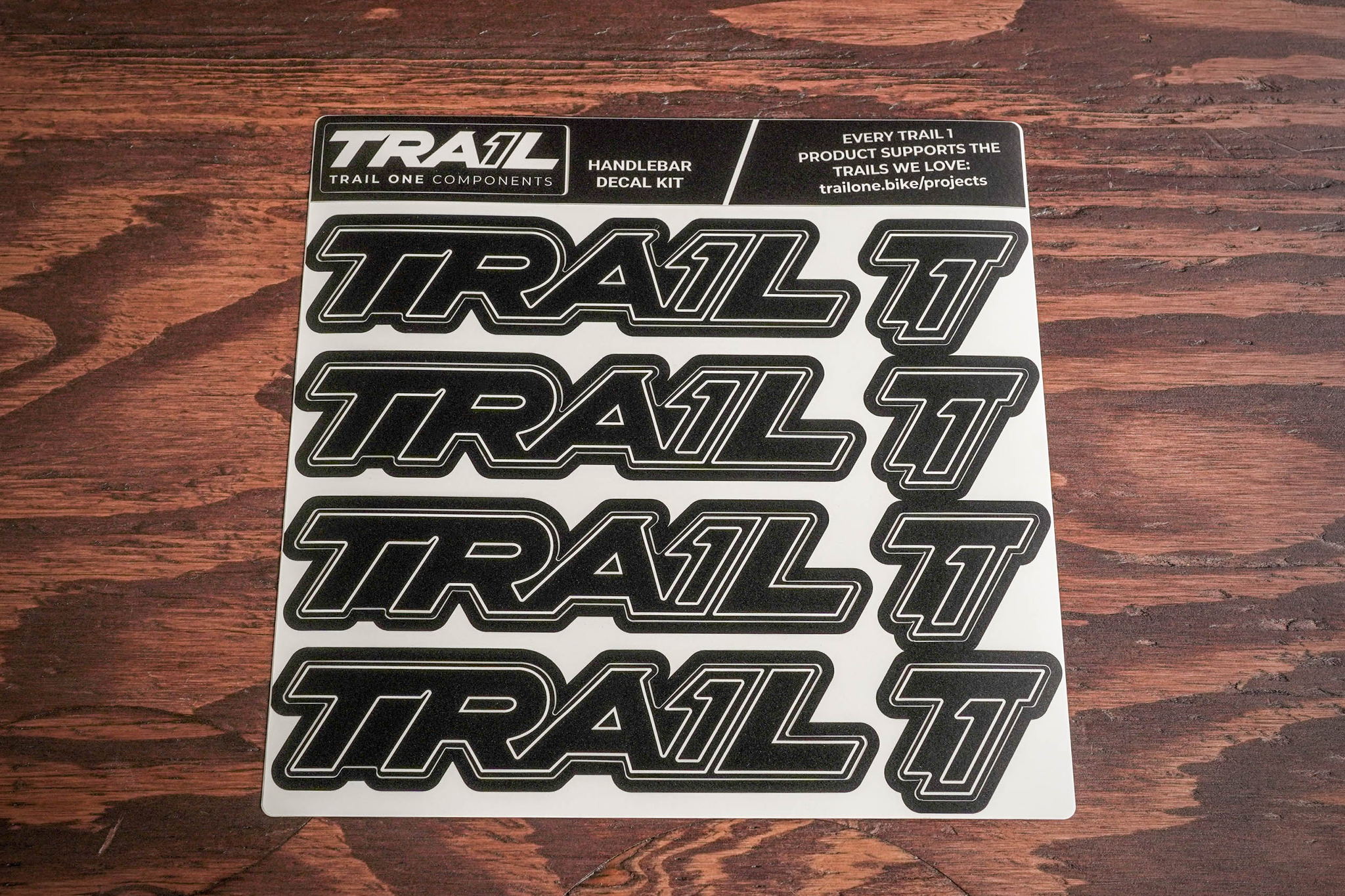 Trail One Components Crockett Handlebar Decal Kit Cheap Explore