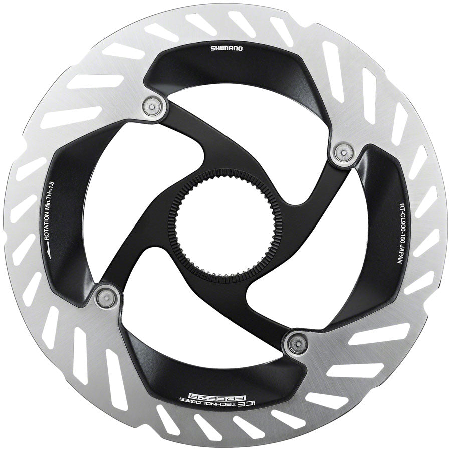 Shimano Dura-Ace RT-CL900 S Disc Brake Rotor with Lockring - 160mm, CenterLock, Silver 2025 Unisex
