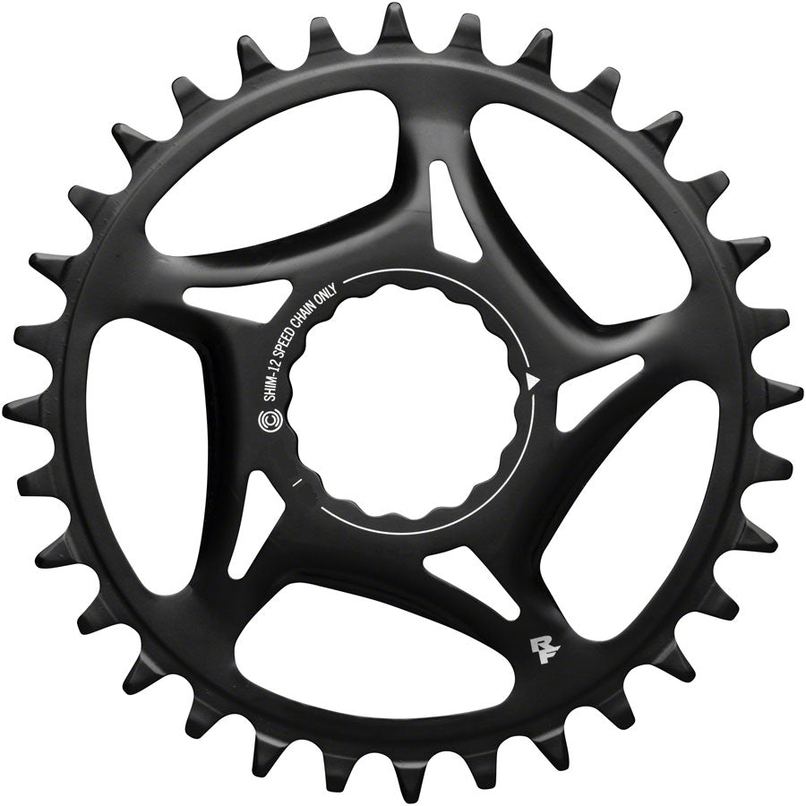 RaceFace Narrow Wide Direct Mount CINCH Steel Chainring - for Shimano 12-Speed, requires Hyperglide+ compatible chain, Latest