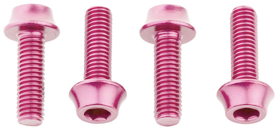 Wolf Tooth Water Bottle Cage Bolts - Set/4, Aluminum, Pink Footlocker Finishline Cheap Pice