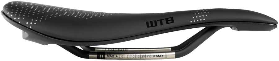 WTB Gravelier Saddle - Black, Titanium Discount Countdown Package