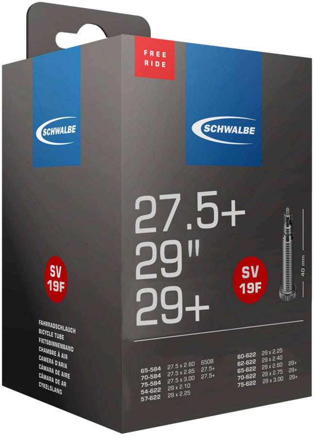 Schwalbe Freeride Tube - 27.5/27.5+/29/29+ x 2.1 - 3, 40mm Presta Valve Shop For Cheap Pice