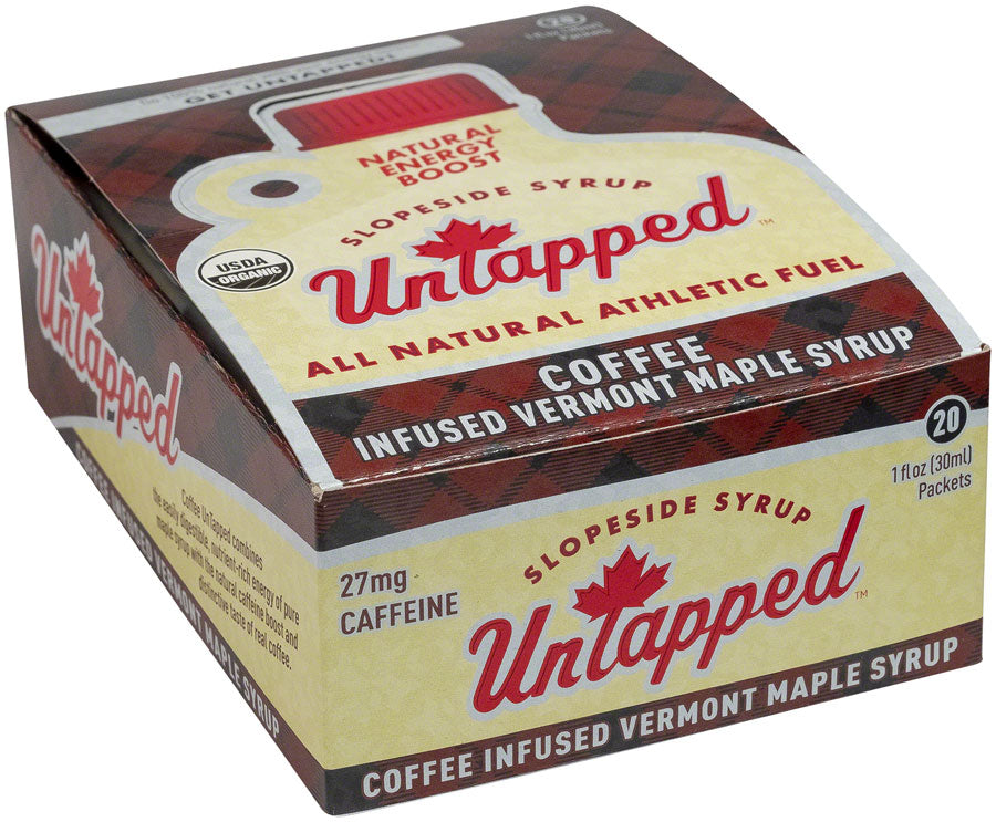 UnTapped Maple Syrup Energy Gel with Caffeine - Coffee, Box of 20 Buy Cheap Authentic